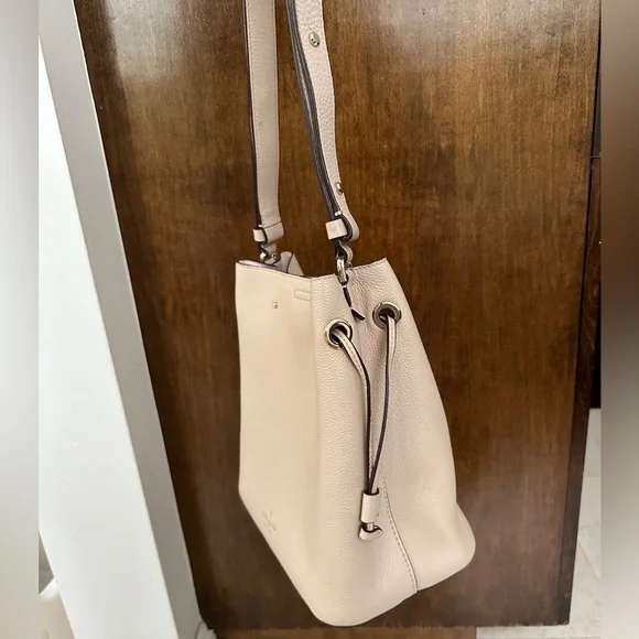 NWOT Kate Spade Marti Bucket Bag Cream beige purse - Picture 7 of 14